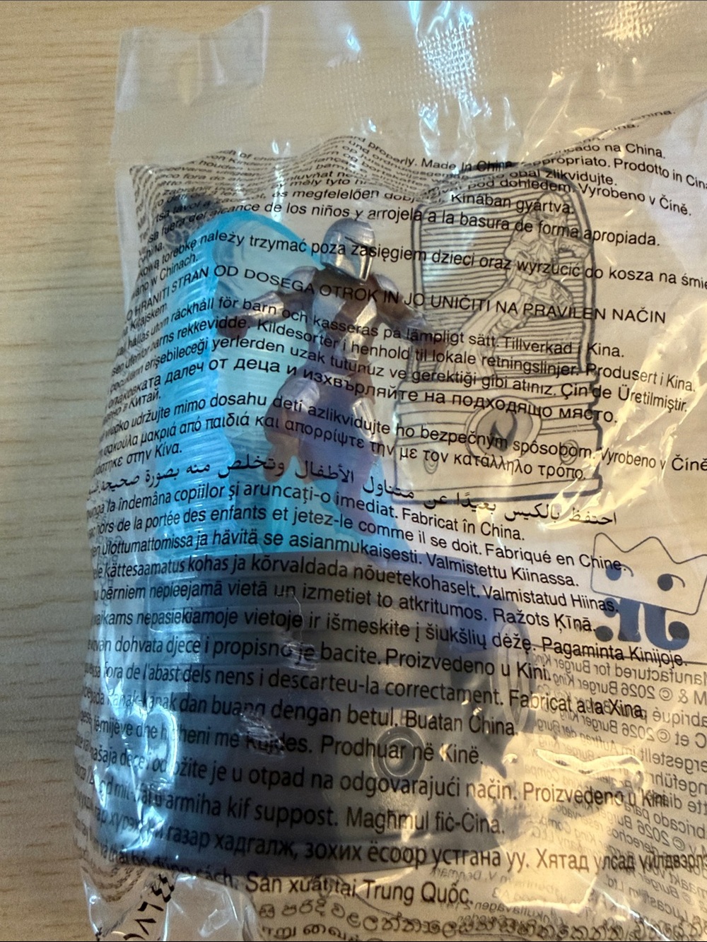 2026 Burger King Toy Star Wars The Mandalorian and Grogu New in Bag